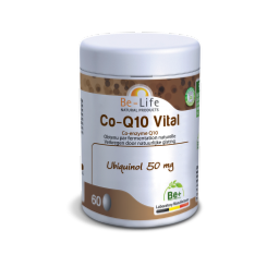 CoQ10 Vital  Ubiquinol 50 mg  60 gélules BE-LIFE