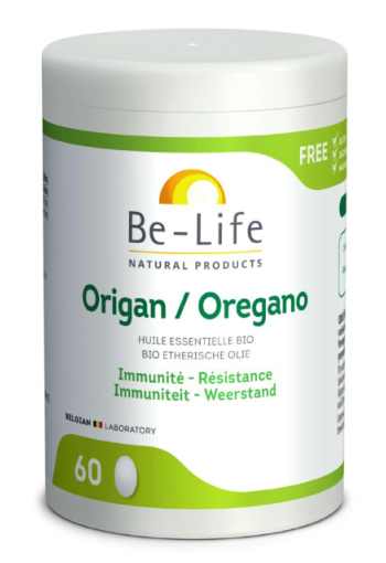 Origan bio 50 mg - Be-life - 60 capsules