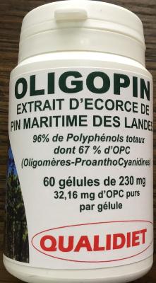 OPC  un extrait d’écorce de pin maritime 60 gélules