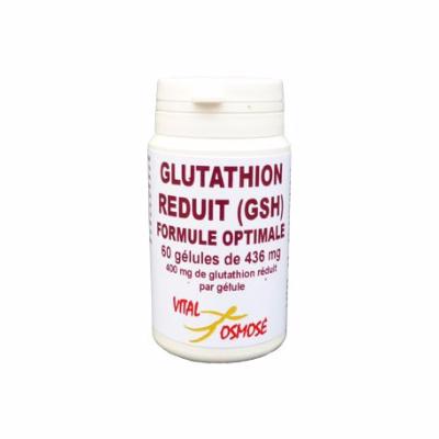 Glutathion réduit 400 mg - 60 gélules - VITAL OSMOSE 
