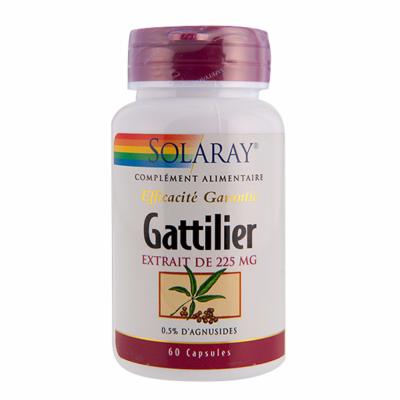GATTILIER – VITEX  60 gélules SOLARAY