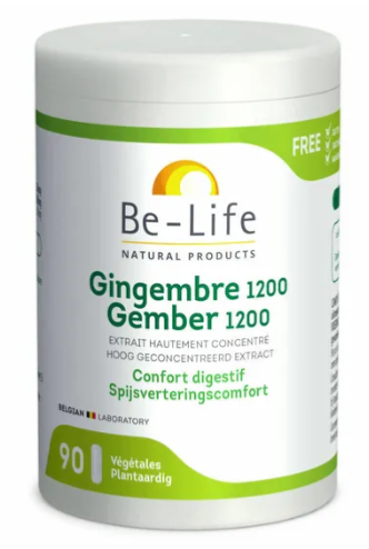 Gingembre 1200 - Be-Life - 90 gélules