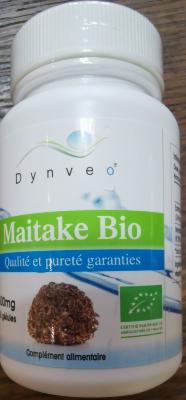 Maitaké bio -Dynveo- 20% bêta-glucanes - 500mg / 60 gélules