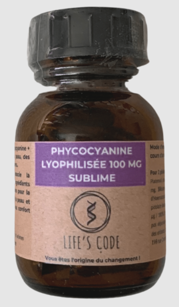 Phyco-SUBLIME 100mg - Life's code - 30 gélules - Phycocianine
