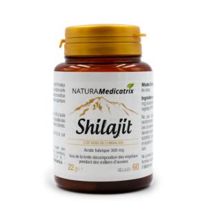 Shilajit Natura Medicatrix 60 Gél 300mg 50% Acide Fulvique