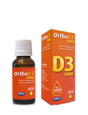 Vitamine d 3 2000 UI  30 ml - Orthonat - ortho d3 2000