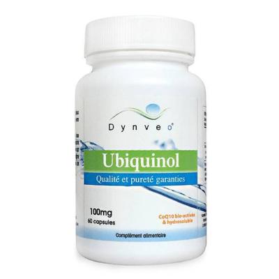 Ubiquinol 100 mg  Coenzyme q10 60 gélules Dynveo