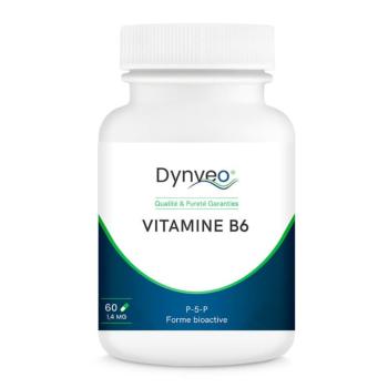 Vitamine B6 - Pyridoxal 5-phosphate (P5P) - 1,4 mg - 60 gélules - Dynveo