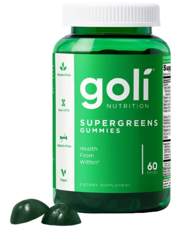 Supergreens Gummies x 60 gommes - Goli Nutrition