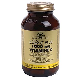 ESTER-C PLUS 1000 mg  SOLGAR  90 tablets - 