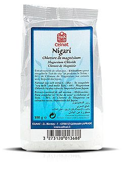 Nigari  (chlorure de  magnésium marin)  100g