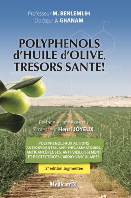 Livre Polyphenols d’HUILE d’OLIVE, trésors santé! 