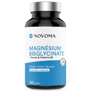 Magnésium Bisglycinate Novoma 120 Gélules 