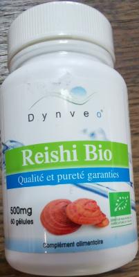 Reishi bio concentré-Dynveo-20% bêta-glucanes - 500mg -60 gel