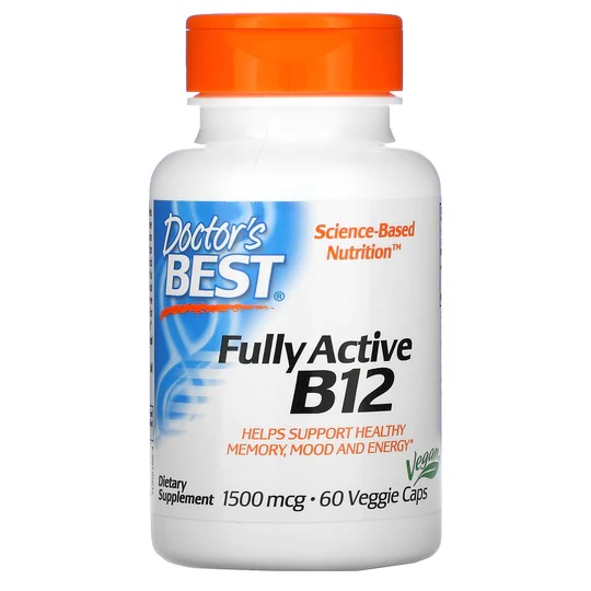 B12 Fully Active - 1500mcg - Doctor's Best 