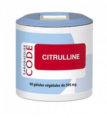 Citrulline 500 MG 60 gélules Laboratoire Code
