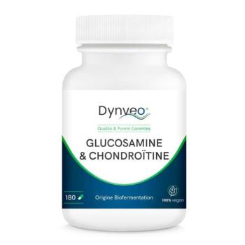 Glucosamine-chondroïtine végétale 180 gélules - Dynveo