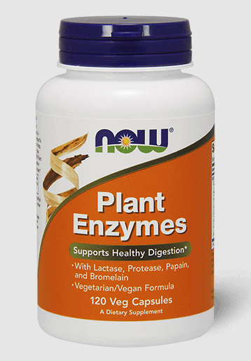 Plant Enzymes - 120 Caps. - Now Foods