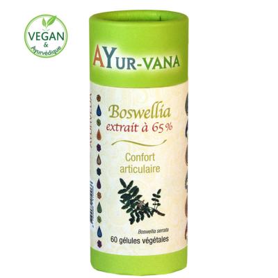 Boswellia serrata bio  extrait à 65% 120 gélules Ayur vana 