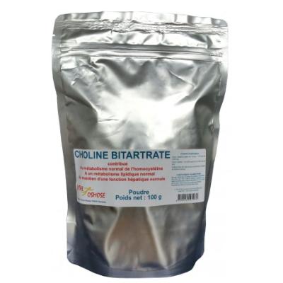 Choline bitartrate poudre pure 100g
