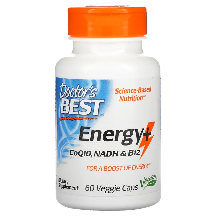 Energy+ CoQ10  NADH & B12 - 60 gél - Doctor's Best
