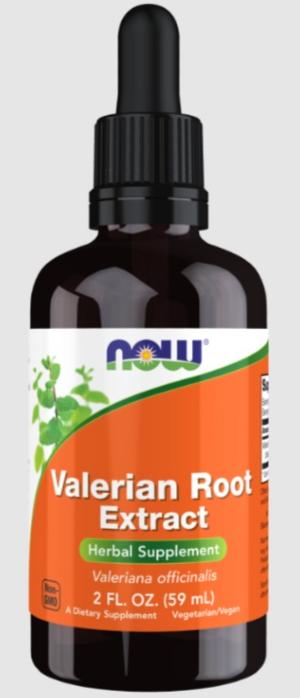 Extrait de racine de valériane liquide - Valerian Root Extract - Now Foods - 59ml