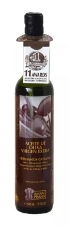 Huile d'olive Hermanos Catalan BIO 500ml Amanprana