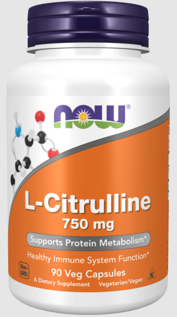 Citrulline 750mg - Now Foods - 90 gélules