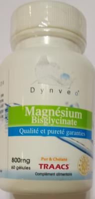 Magnésium bisglycinate chélaté TRAACS®  60 gélules 800 mg