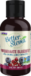 Better Stevia Liquide Grenade-Myrtille ( Pomegranate Blueberry)  Now Foods 59 ml