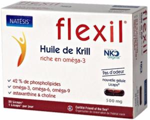 Huile de Krill   Natesis 30 caps - Flexil