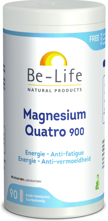 Magnésium Quatro 900 - 90 gélules - Be-Life