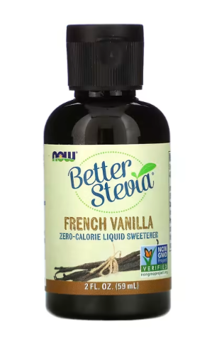 Better Stevia Liquide Vanille Now Food 59 ml