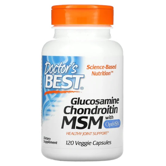 Glucosamine Chondroïtine MSM 120 gélules  Doctor's Best