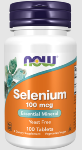 Selenium 100 µg - 100 comprimés - Now Foods 