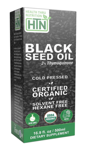 Black Seed Oil BIO - Nigelle - HTN Health Thru Nutition - 500ml