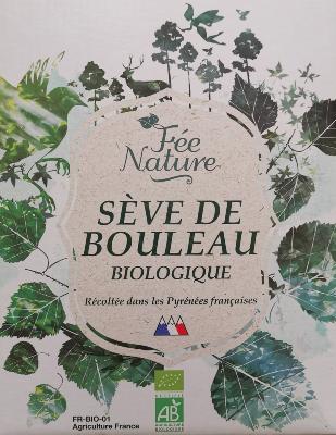 Sève de bouleau bio des Pyrénées - Box 3 litres - Fée Nature
