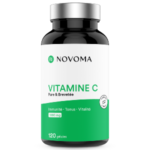 Vitamine C 1000 mg 120 Gélules Quali C Novoma 