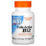 B12 Fully Active - 1500mcg - Doctor's Best  - 60 gélules