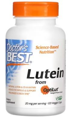 Luteine avec Optilut 10mg - 120 capsules - Doctor's Best