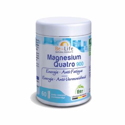 Magnésium Quatro 900 60 gélules - Be-Life