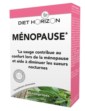 Ménopause - Diet horizon - 60 comprimés
