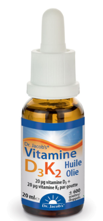 Vitamine D3 K2 - 800 U.I. - Dr. Jacob's