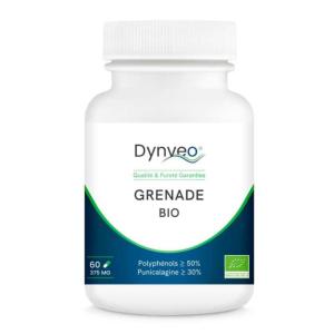 Grenade Bio Dynveo - 375 mg - 60 gélules - 30 % Punicalagines - 50% Polyphénols