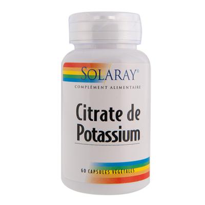 Citrate de potassium Solaray  60 capsules