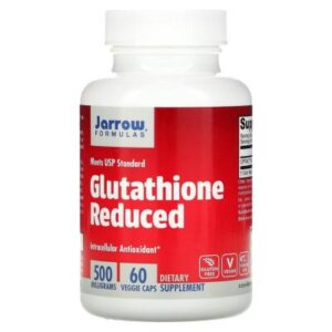 Glutathion réduit, 500 mg, 60 gélules Jarrow Formulas