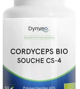 Cordyceps bio concentré -  Souche CS-4 - Dynveo - 60 gélules