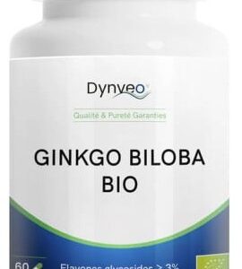 Ginkgo Biloba bio - Dynveo - 60 gélules