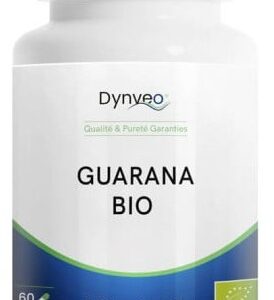 Guarana bio caféine - Dynveo -  60 gélules