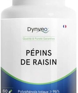 Extrait Pépins de Raisin 100 mg 60 gélules DYNVEO